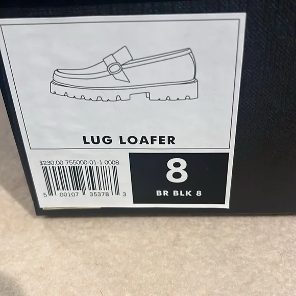 Classic Black Lug Loafers. Banana Republic - Picture 5 of 6